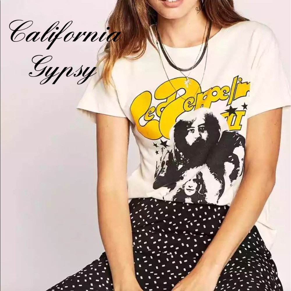 Led Zeppelin Retro Music Band Tshirt - Picture 3 of 13